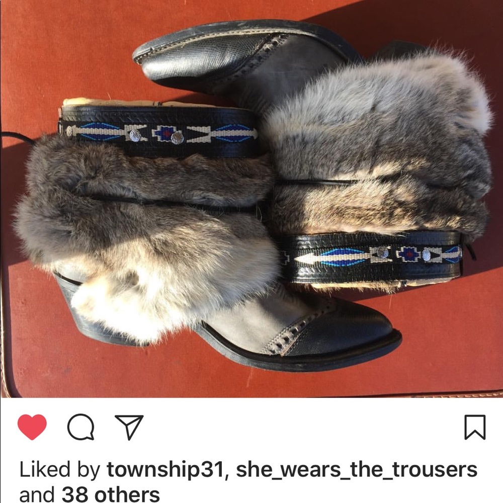 Vintage one of a kind Hillbilly Gypsy Boots...